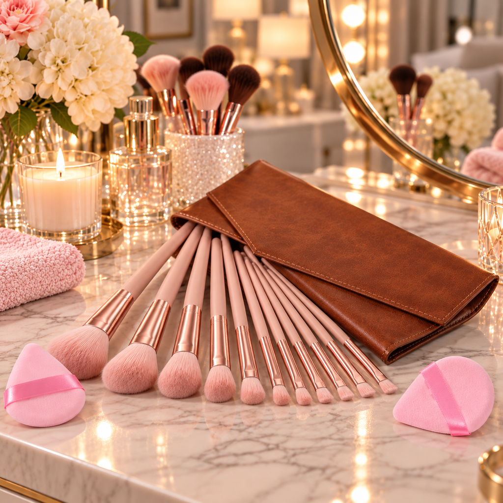 12-Piece Makeup Brush Set