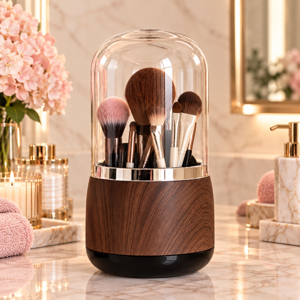 Dust-Free Brush Organizer